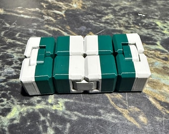 Dual Color Infinity Cube – 3D Printed Fidget Desk Toy