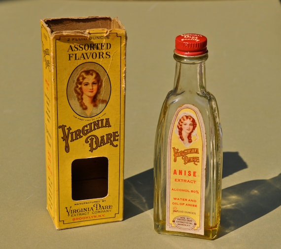 Vintage Virginia Dare Extract with Original Box Etsy