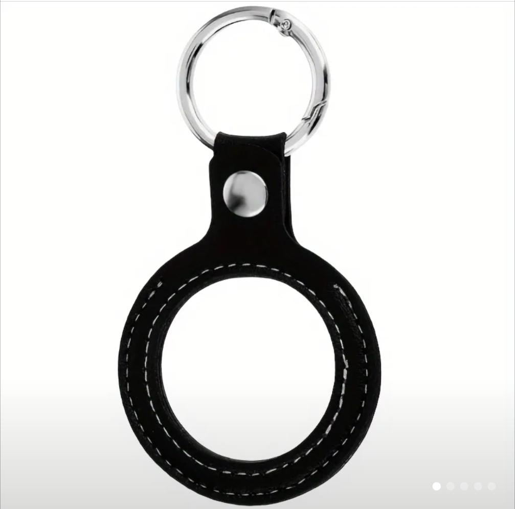 フェイクレザーリカバリーコインホルダーキーチェーン：AA NAメダリオンキーリング