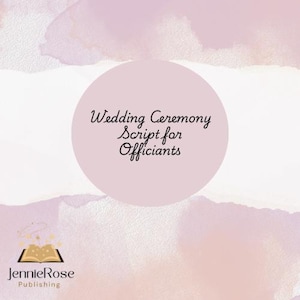 結婚式司会者用スクリプト | 非宗教的な結婚式のスクリプト テンプレート