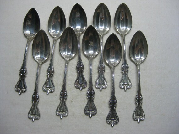 ~ GEORGIAN ROSE ~ NO MONO S REED /& BARTON STERLING 7 1//8/" FORK