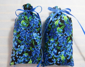 Bluebonnets 5"X2" Sachet-'Texas Bluebonnet' Fragrance-Texas Bluebonnets-Mother's Day-Cotton Hand Blended Botanical-Cindy's Loft-355-7-Spring