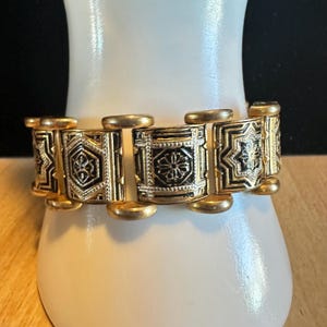 Vintage Damascene Bracelet