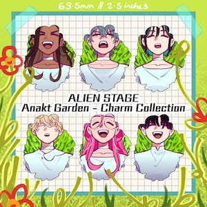 ALIEN STAGE - Anakt Garden Schlüsselanhänger (Ivan/Till/Mizi/Sua/Luka/Hyuna)