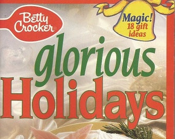 1992 Betty Crocker "Glorious Holidays' Cookbook