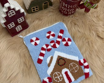 Christmas Needle Kindle Cover: Handmade Tablet Sleeve