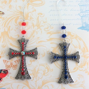 Christmas Tree Ornaments, Cross Ornaments, Cross Decorations, Christmas Gifts, Home Decor