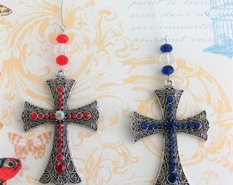 Christmas Tree Ornaments, Cross Ornaments, Cross Decorations, Christmas Gifts, Home Decor