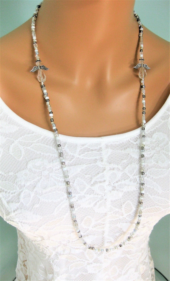 Silver Eyeglass Chain, Eyeglass Holder, Eyeglass Necklace
