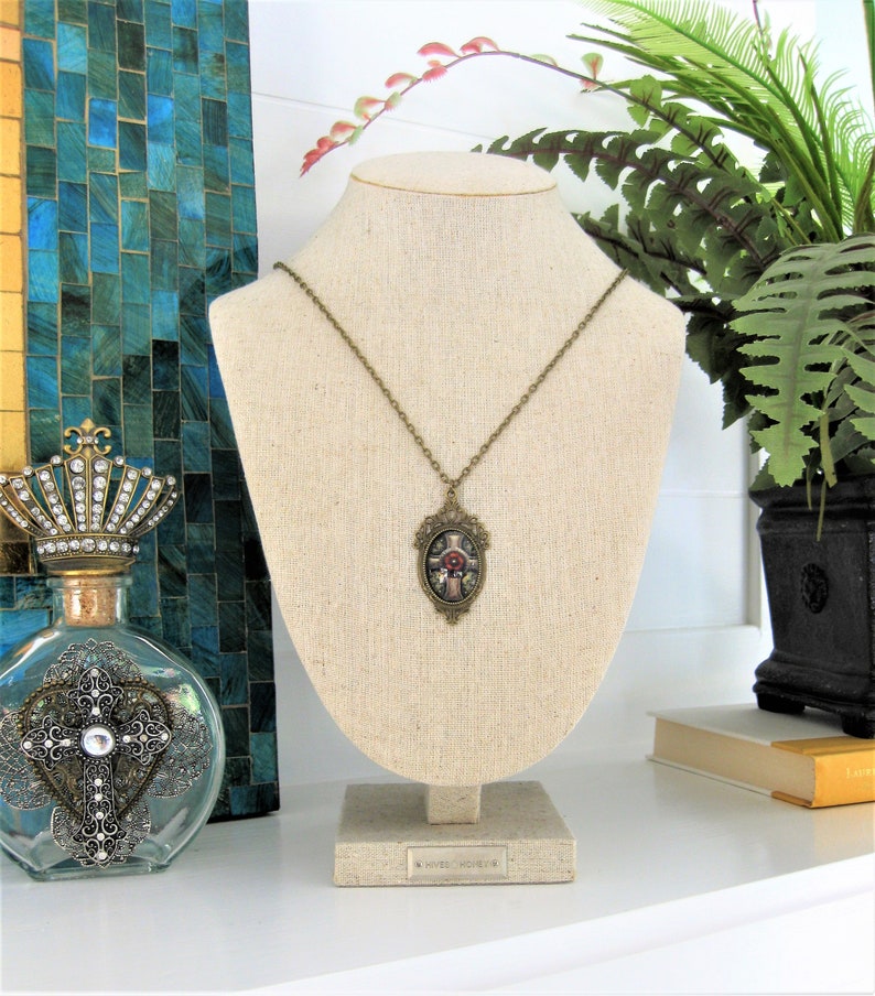Cross Necklace Renaissance Necklace Cross Jewelry Two Styles Cross Pendant Necklace Religious Jewelry