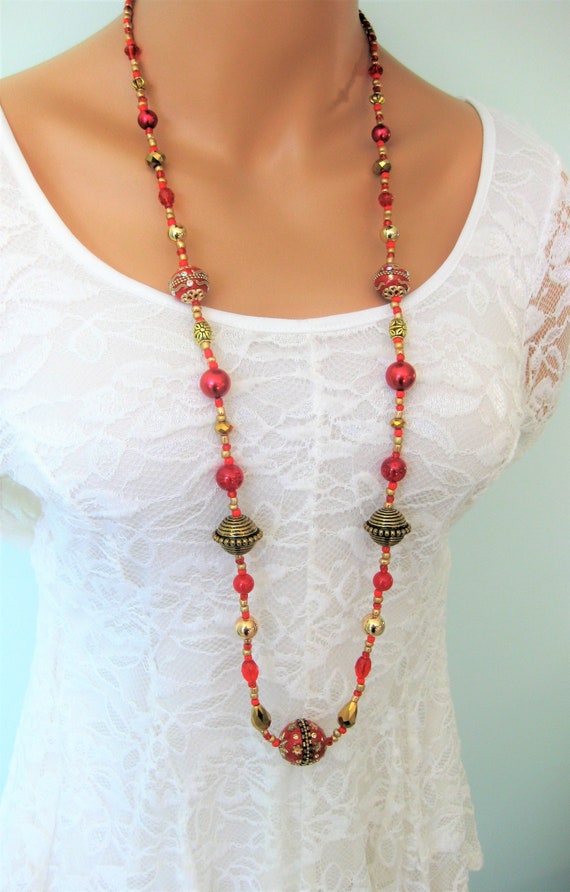 JHWZAIY White Beads Necklace, Costume Jewelry For India | Ubuy