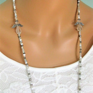 Ends Fo Eyeglass Chain / Holde Silve Plated (6 Pais