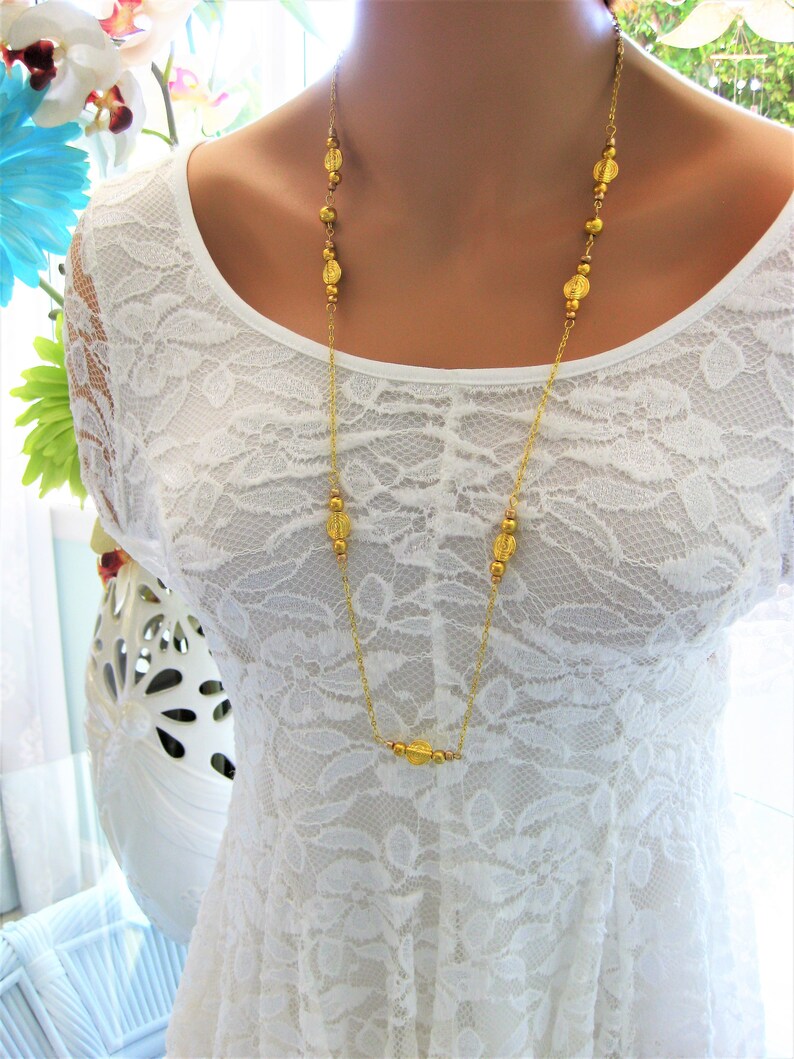 Gold Beaded Eyeglass Chain for Women Glasses Chain With Gold Etsy