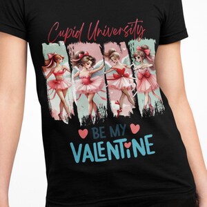 Cupid University Unisex Tee, Love Gift, Cupid Graphic Tee, Romantic T-Shirt, Valentines gift for her