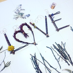 LOVE Twig Word image 1