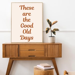Good Old Days Wall Art