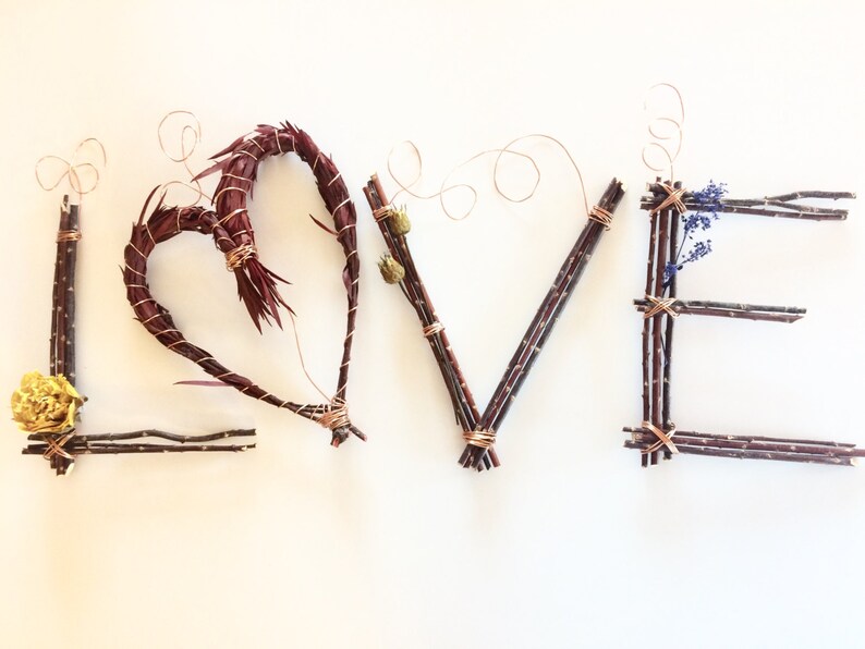 LOVE Twig Word image 4