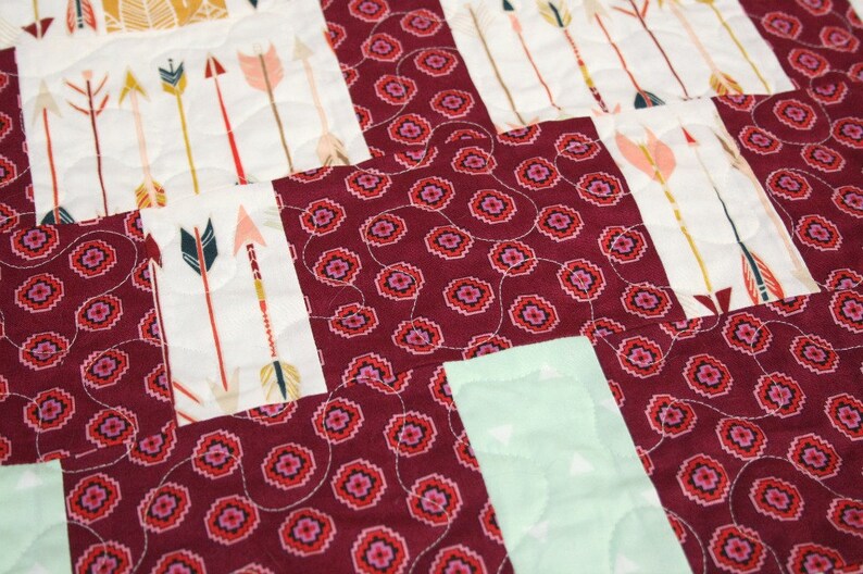 Chevron Aztec Aztec Chevron Quilt - Quilt Pattern - INSTANT DOWNLOAD PDF File - Etsy