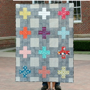 Double Plus - Quilt Pattern - INSTANT DOWNLOAD PDF file