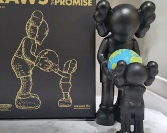 Kaws-inspired 'the Promise' Statue: Hypebeast Art Decor, Designer