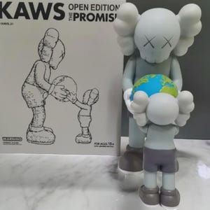 Replica KAWS 'the Promise' Figure Hypebeast Decor Bear Brick