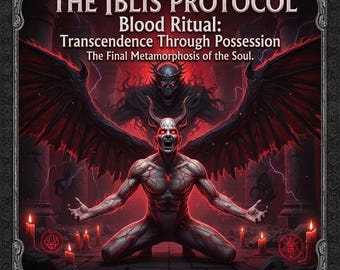 LE PROTOCOLE IBLIS Rituel de Sang : Transcendance par la Possession La Métamorphose Finale de l'Âme.
