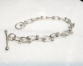 Sterling Silver Link Bracelet