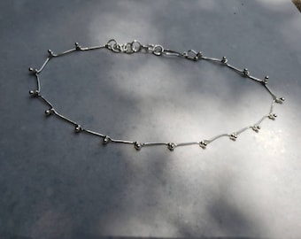 Ball n Chain necklace, barbell chain