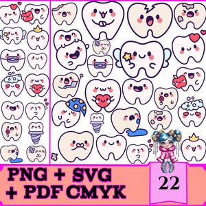 15 themabundel voor Cricut & Silhouette - Instant digitale download, Svg, Png, Pdf, commercieel gebruik, afdrukken van hoge kwaliteit