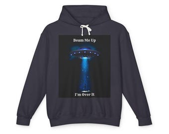 Unisex Lightweight Hooded Sweatshirt