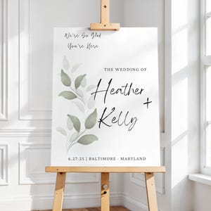 Rehearsal Dinner Sign Wildflower One Day Away Welcome Sign Boho The Night Before Sign Wedding Rehearsal Decor Wildflowers Rehearsal Dinner