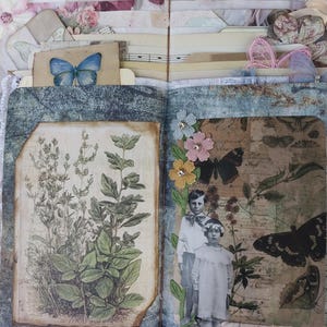 Journal, Diary, Memory Keeper, &quot;Keepsakes II&quot;, Junk Journal