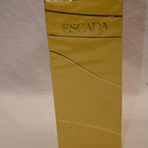 Escada Acte 2 Eau de Parfum Vaporisateur for Women in Sealed Yellow Box 100 ml.