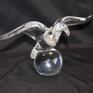 Steuben Crystal Eagle - Etsy