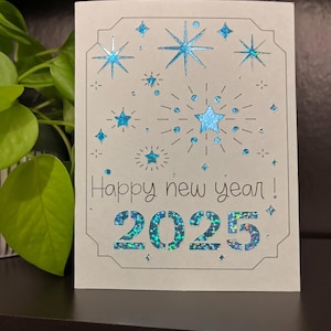 Prosit Neujahrskarte 2025