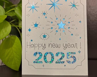 Happy New Years Card 2025