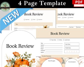 Modèle de critique de livre | Compréhension écrite | Critique de livres sur l'alphabétisation précoce | Lecture| Résumé du livre| Journal de critique de livre imprimable