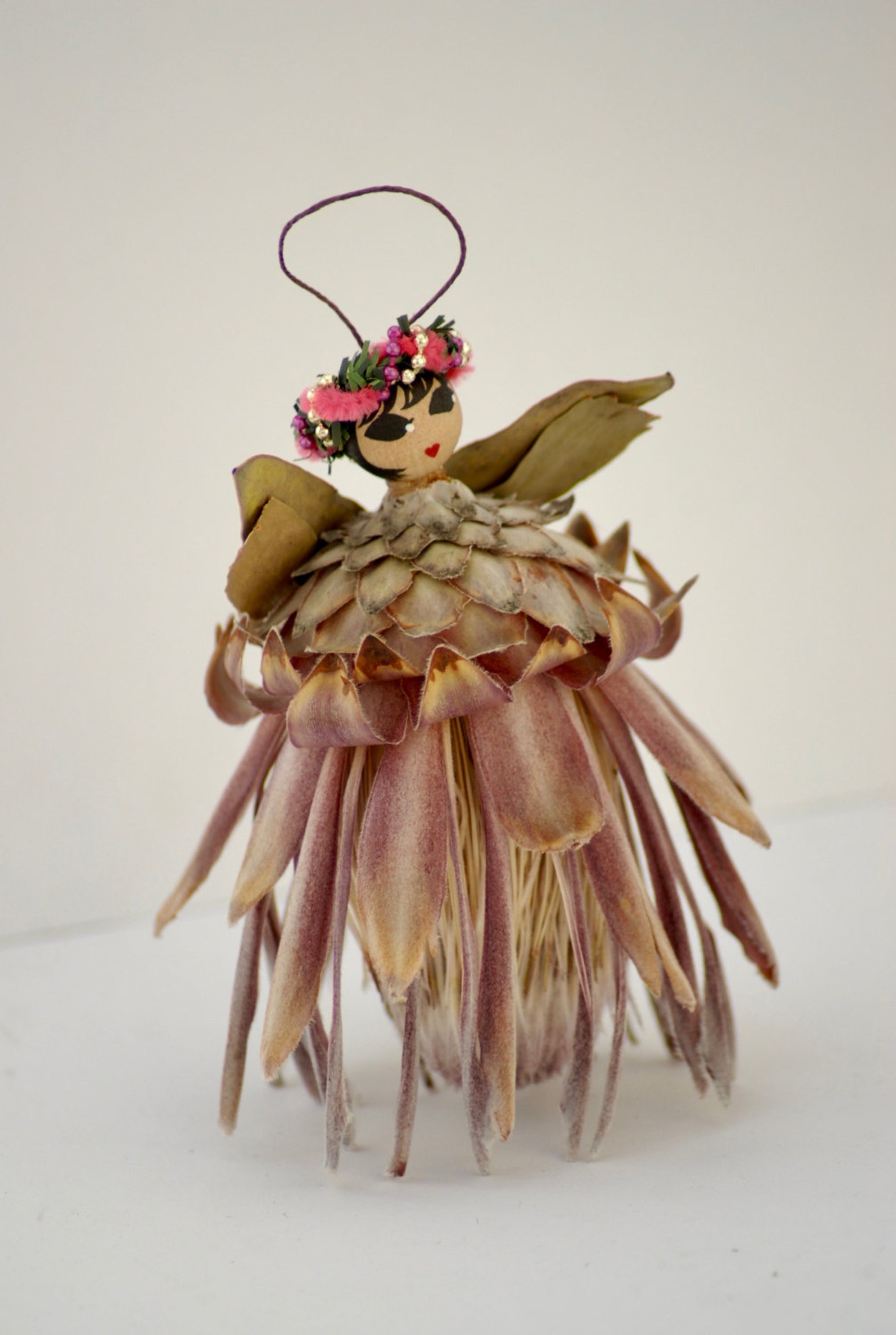 Pretty Protea Angel Protea Flower Dried Flower Unique Etsy
