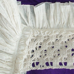 Crochet Top, White Summer Top, Boho Clothing, Bohemian Blouse, Crochet Lace Top, Tunic Top, Plus Size Top, Crochet Clothing, White Tank Top image 3