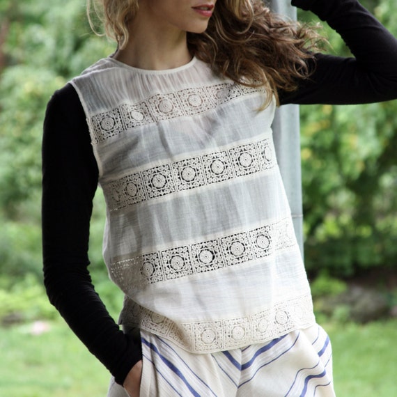 sheer fitted top