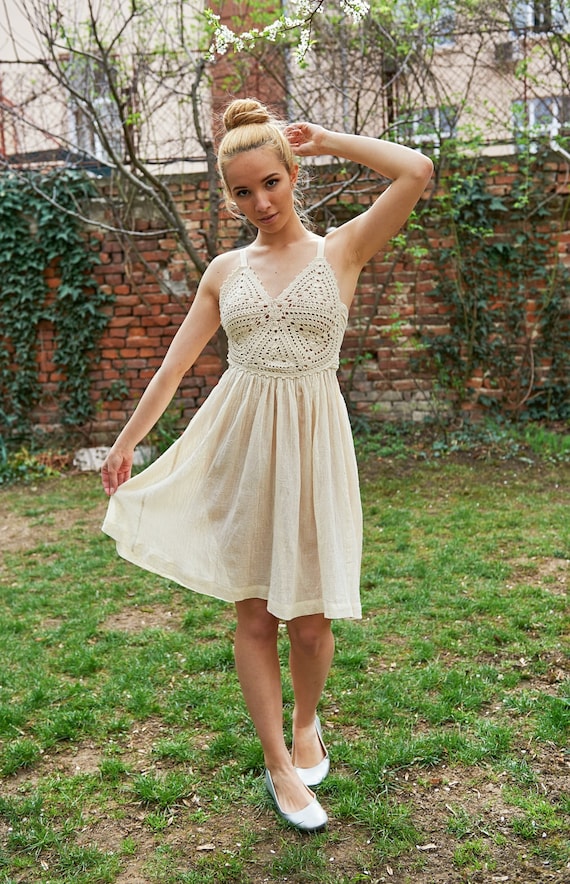 Summer Wedding Dress Plus Size Wedding Dress Alternative Etsy
