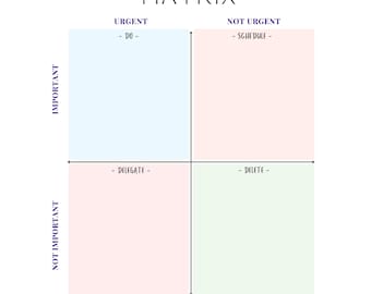 Time Management - Focus Tracker - Organization & Productivity - ADHD