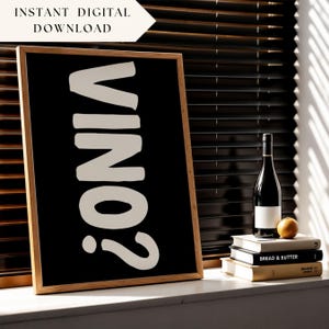 Póster de vino imprimible, descarga instantánea, póster de cóctel, arte de bar, arte mural de cócteles, arte de carrito de bar, póster de alcohol, decoración de pared imprimible, arte de carrito de bar
