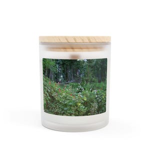 Candle: Forest Meadow Serenity 11oz Frosted Glass