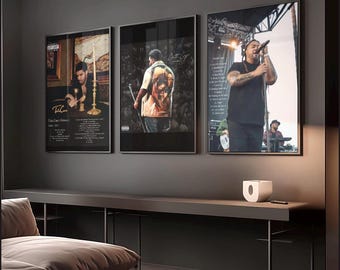 Drake Poster su tela, motivo: album Take Care, decorazione per camera da letto, sport, ufficio, camera da letto, regalo, senza cornice, 60 x 90 cm