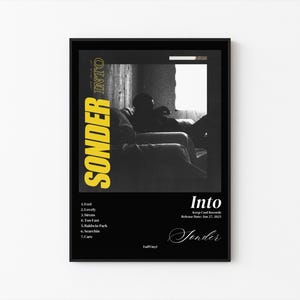 Portada del álbum Sonder / vinilo / Póster de portada del álbum y pósters de portada del álbum, Tyler the Creator, Frank Ocean, DESCARGA DIGITAL, Placa de Spotify