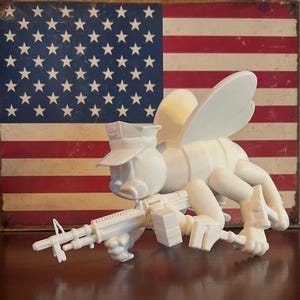 Seabee | Military Collectible - Navy Seabee | 3d printed Seabee