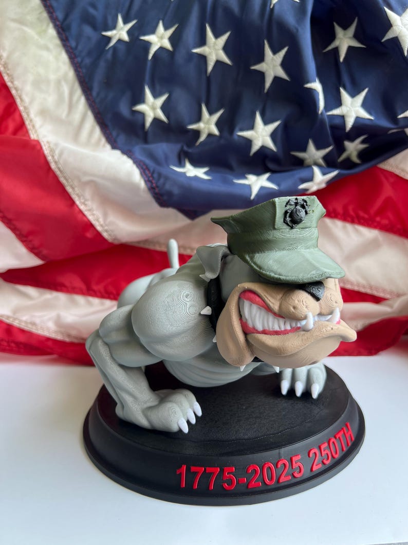 Devil Dog-usmc USMC- Devil Dog Statue - Marine Corps Collectible ...
