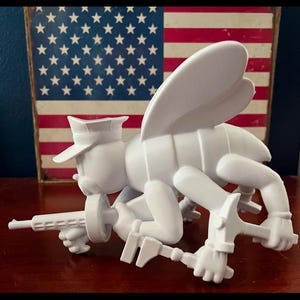 US Navy Seabee - Military Collectible - Patriotic Decor - Gift for Veterans -Sea Bee