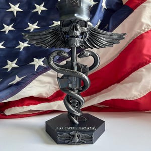 US Navy Hospital Corpsman FMF Devil Doc 8point cover